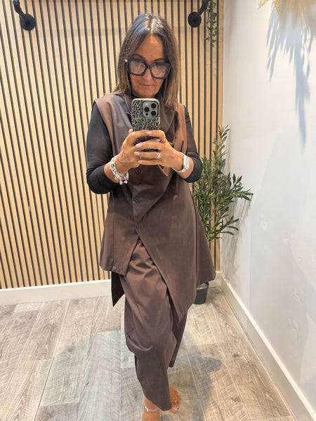 Cowl Neck Sleeveless Tunic