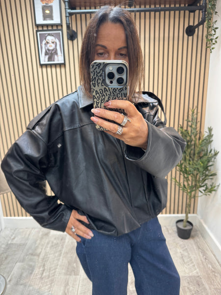 Viral Inspired Bubble Hem  Bomber  jacket