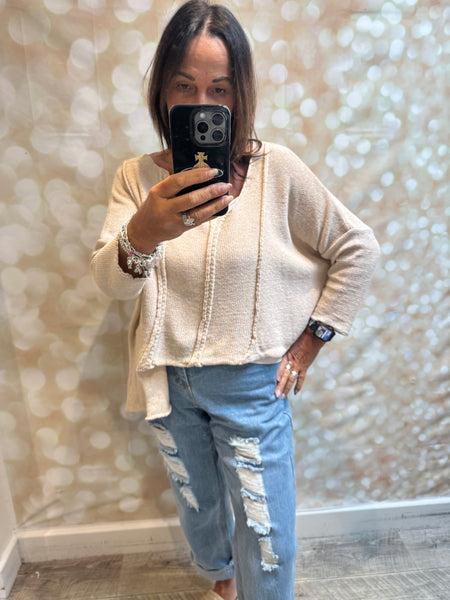 Studio Panelled Jumper