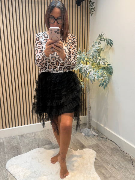 Studio Tulle Mini Skirt