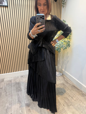 3 Piece Pleated Skirt / Top Set