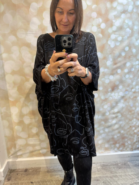 Soft knit Face Dress