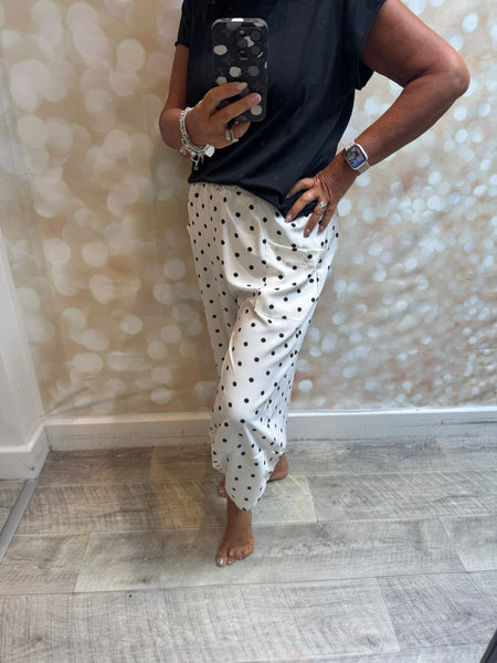 Silky balloon Trousers