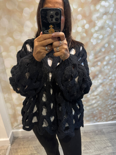 Chunky Knit  Wave Jumper