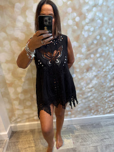 Crochet Butterfly Cover Up