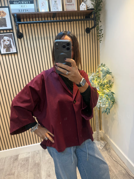 Scuba fabric Swing Jacket