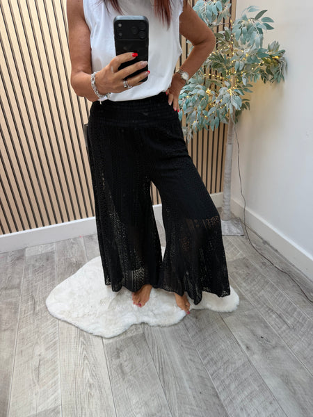 Lace Culotte Trousers
