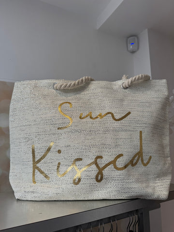 Sun Kissed Beach Bag with Rope Handle