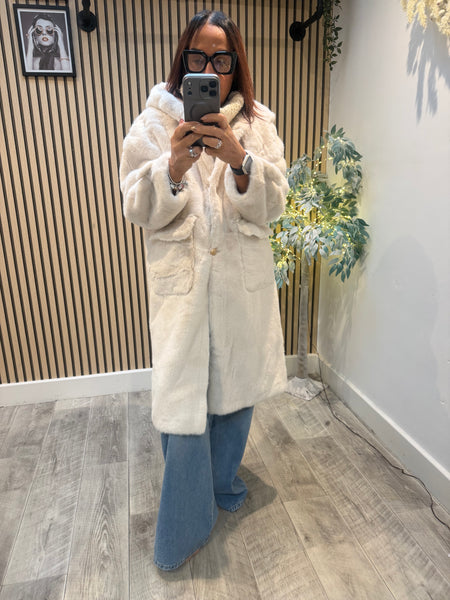Ultimate Luxe Longline Fur Coat