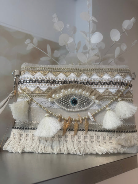 Hessian Clutch Bags