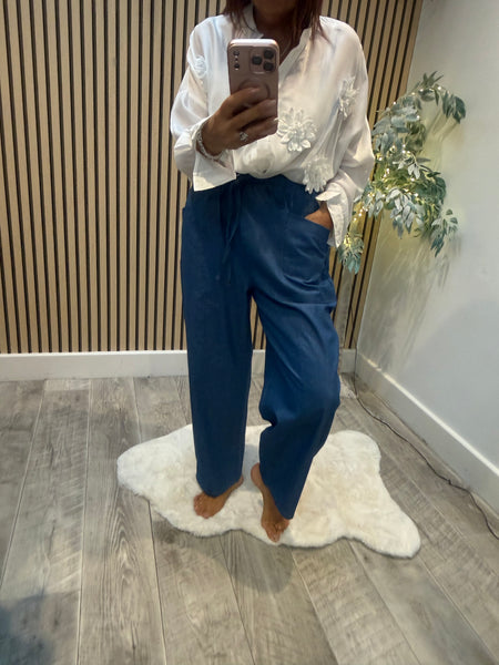 Straight Leg Denim trousers