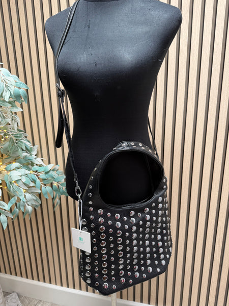 Studded Bucket  Bag