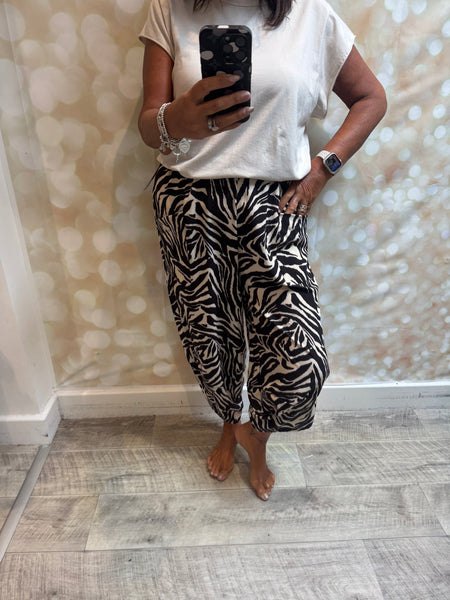 Silky balloon Trousers