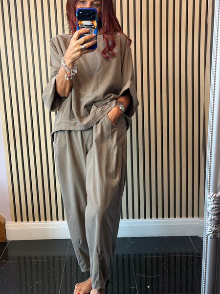 Needlecord trouser / tunic set