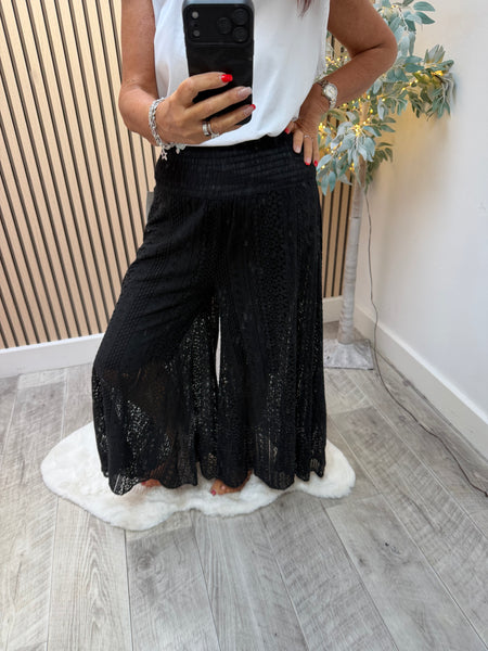 Lace Culotte Trousers