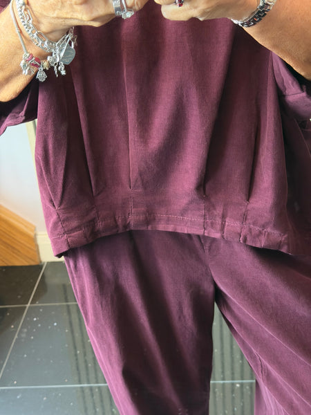 Needlecord trouser / tunic set