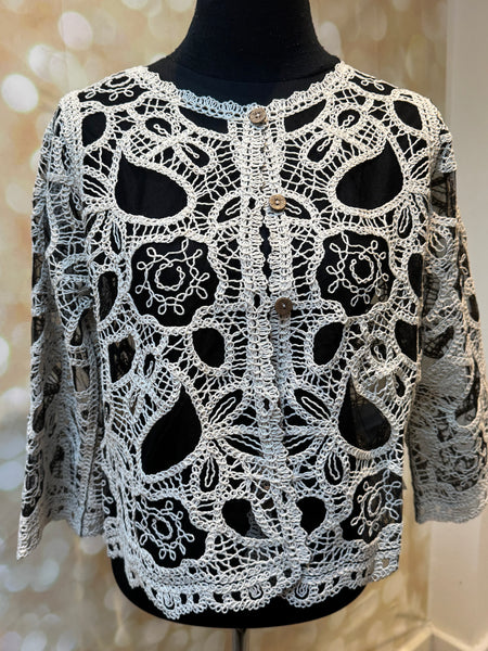 Crochet / Sheer Cardigan