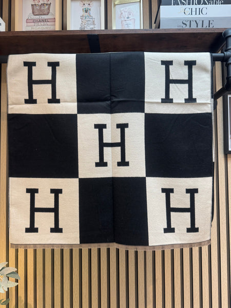 Inspired Wooly Cashmere Feel  Scarf