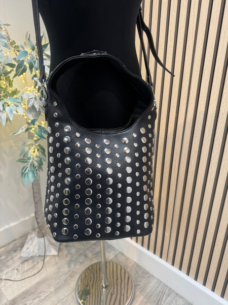 Studded  Bucket Bag