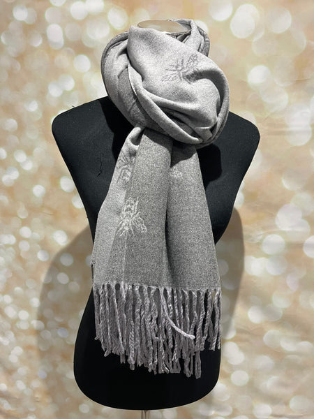 Double sided Wooly scarves