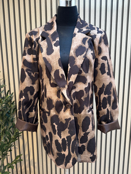 Studio Leopard Blazer