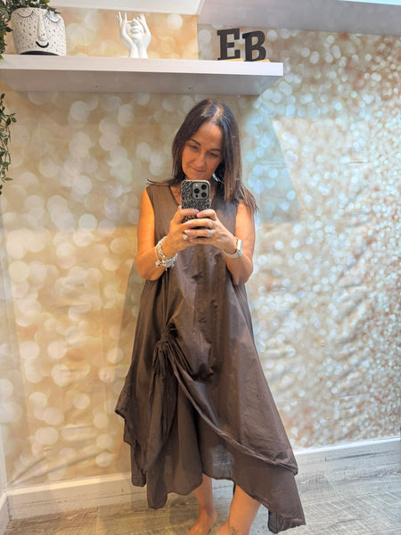 Studio Rouched swing dress