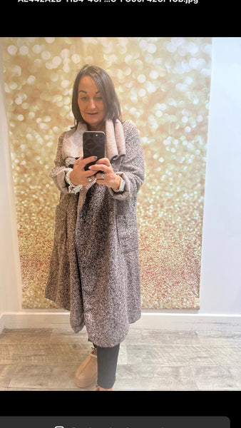 Waterfall Wool Mix Coat