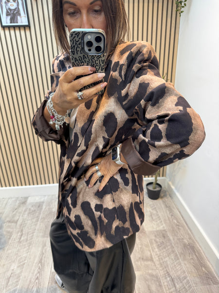 Studio Leopard Blazer