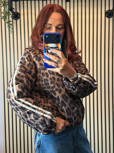 Quilted  Bomber Jacket