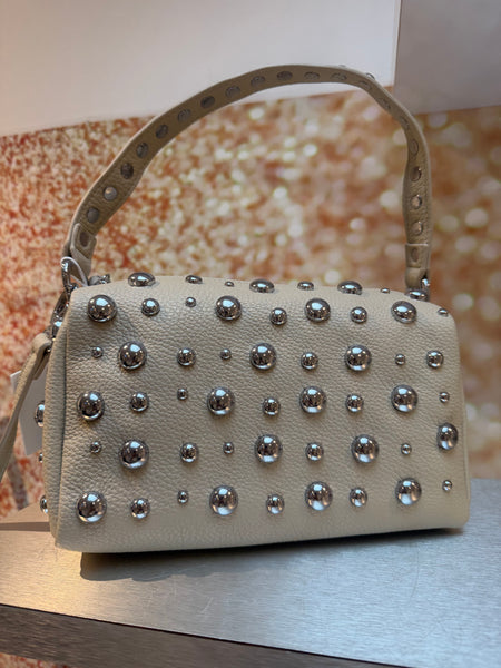 Studded Barrel Bag