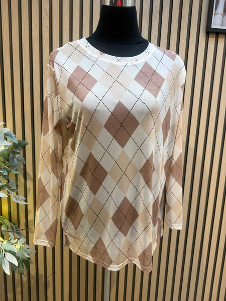 Curve Sheer Layering Top