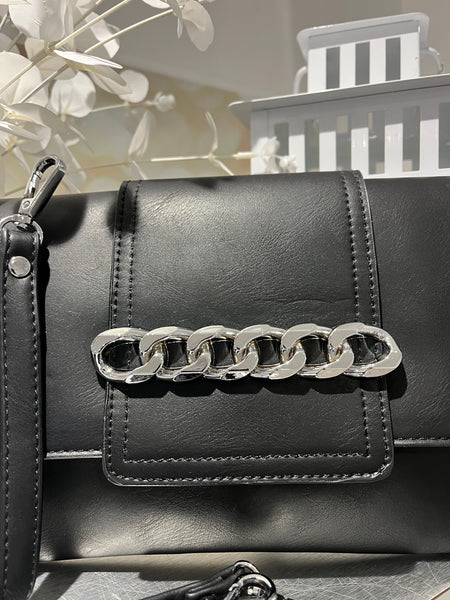Chain front Clutch bag