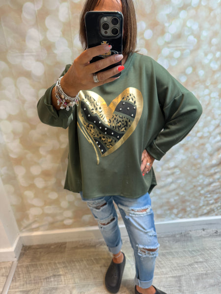 Scuba Heart Sweatshirt