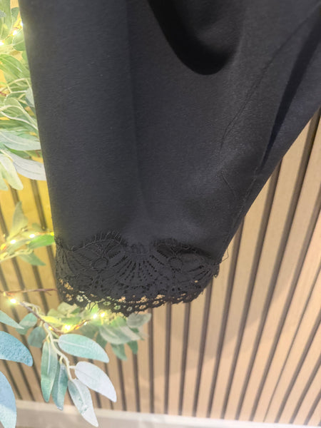 Dressy Wrap Front Trousers