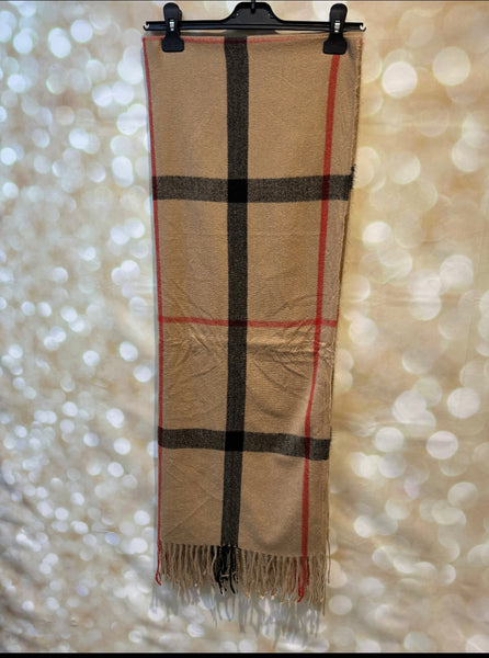 Inspired Wooly Cashmere Feel  Scarf