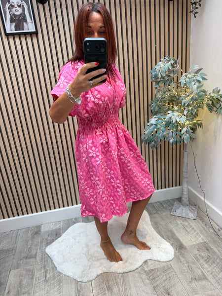 Floral Applique Dress