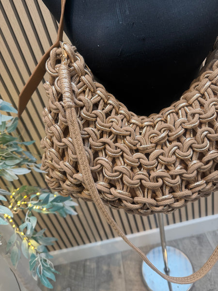 Macrame Shoulder Bag