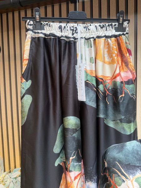 Riviera silky Palazzo trousers /Tunic