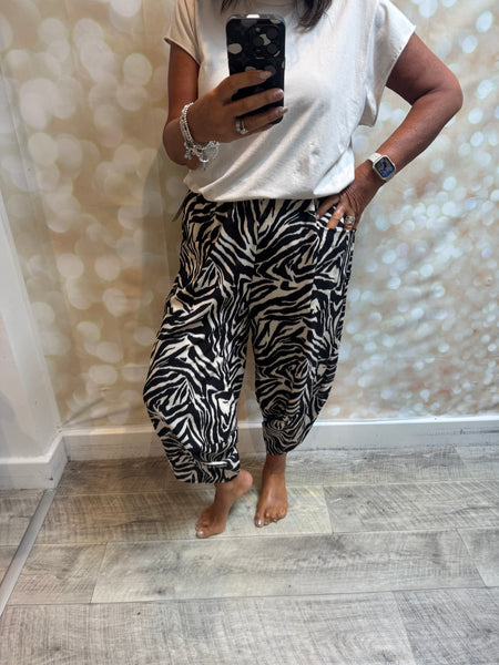 Silky balloon Trousers