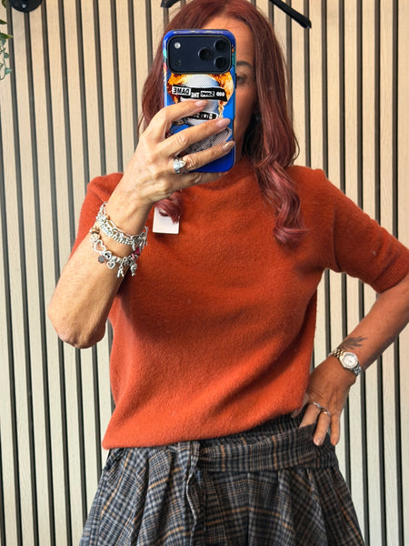 Soft Touch Jumper with short sleeves