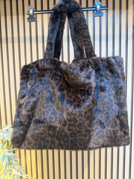 Fur Shopper Bag