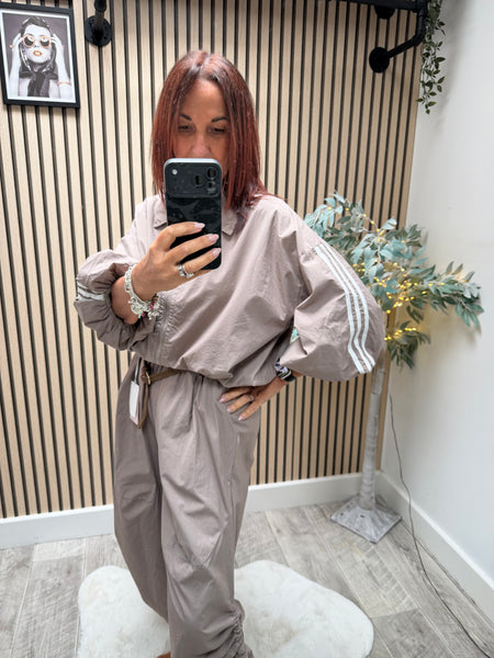 Cotton Bubble hem Bomber Jacket