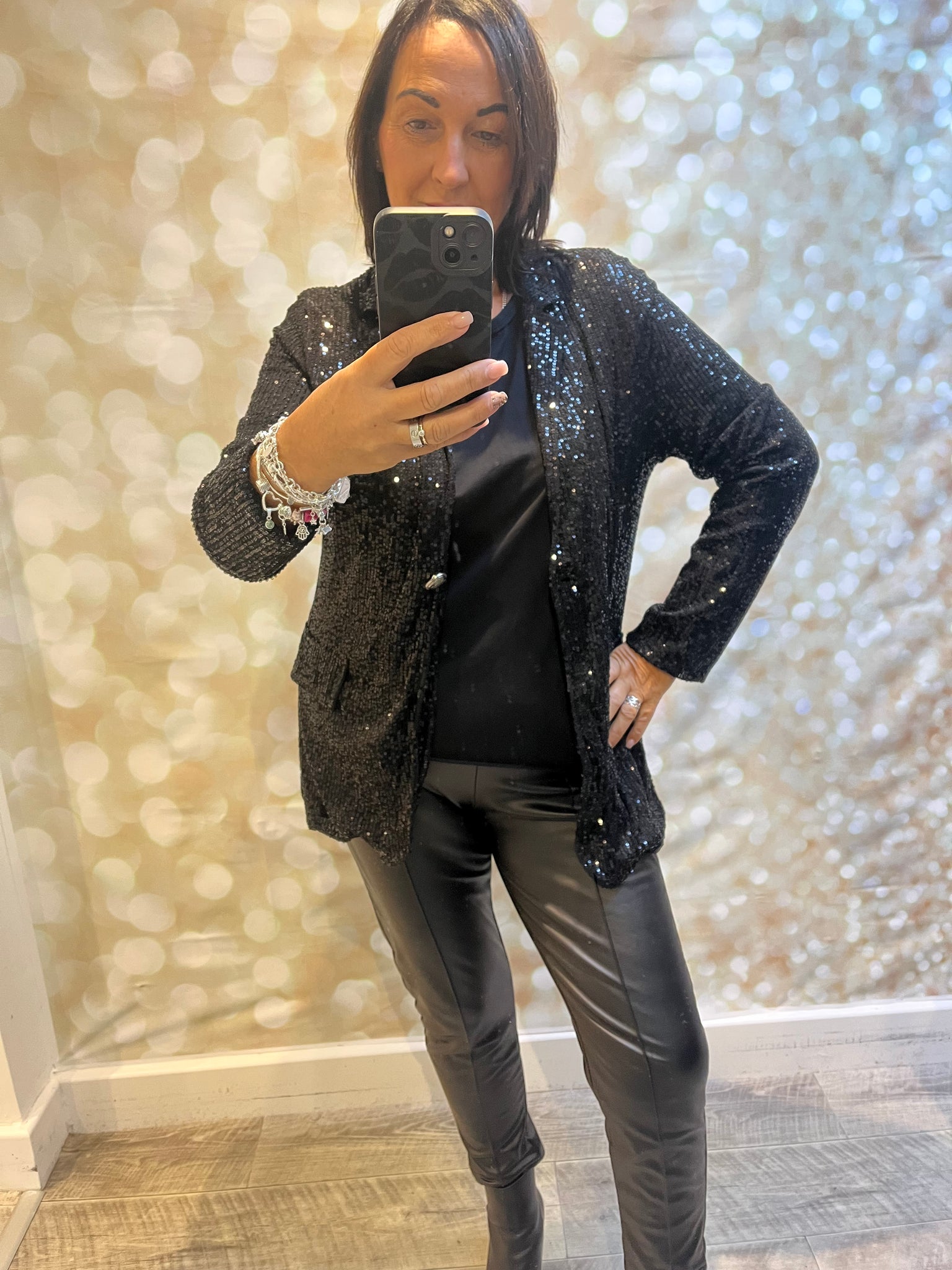 Sequin Blazer