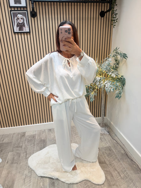 Studio 2 Piece Crinkle Palazzo Trouser / Top set