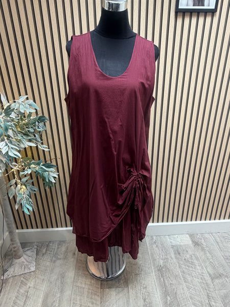 Studio Rouched swing dress