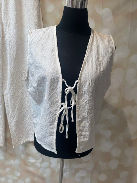 2 Piece Palazzo Trouser / Waistcoat set