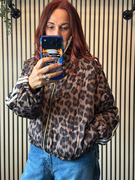 Quilted  Bomber Jacket