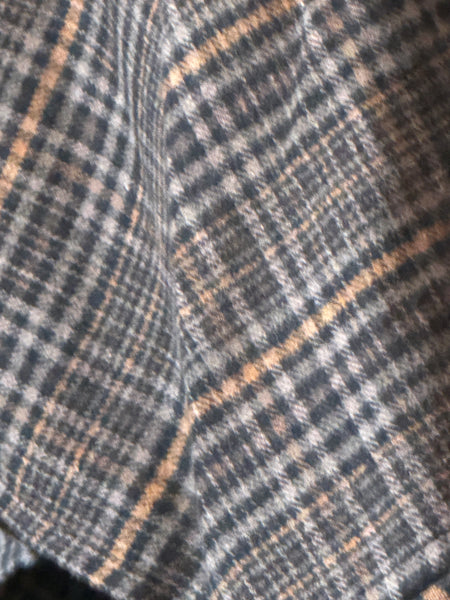 Checked Hanky Hem Skirt