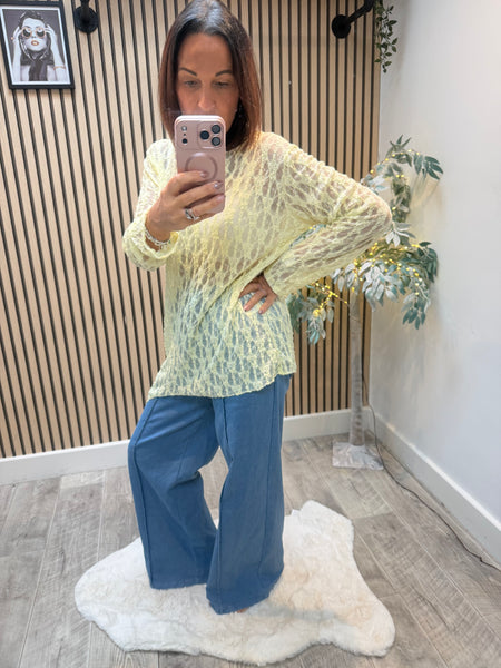 Lace Asymetrical Tunic