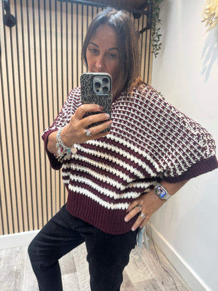 Studio Stripe Chunky Knit Jumper